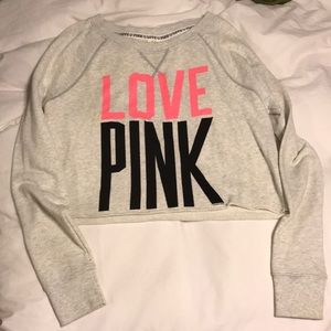 Victoria’s Secret PINK cropped hoodie